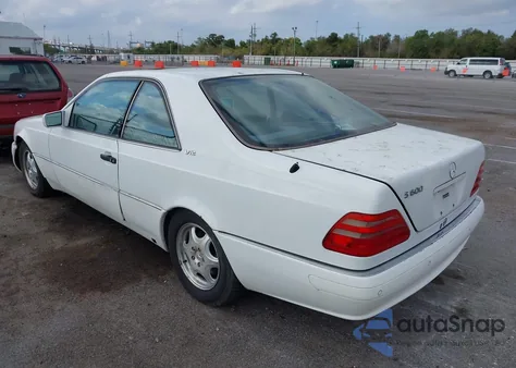 1997 Mercedes-Benz S 600 from USA, damaged, VIN WDBGA76G1VA342713